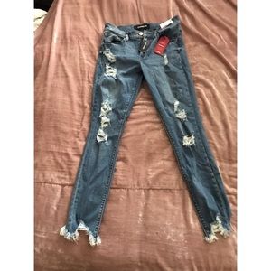 NWT EXPRESS distressed jeans